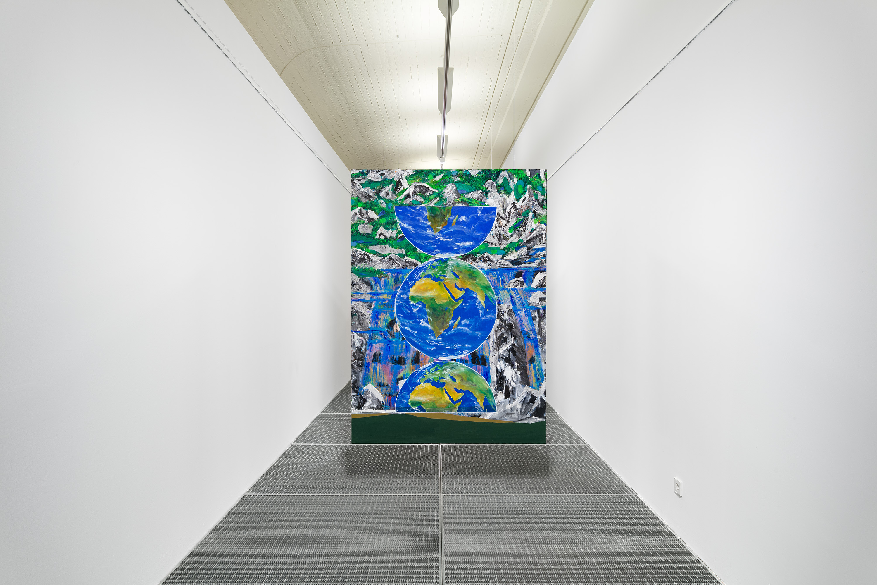 Bernhard Holaschke, painting