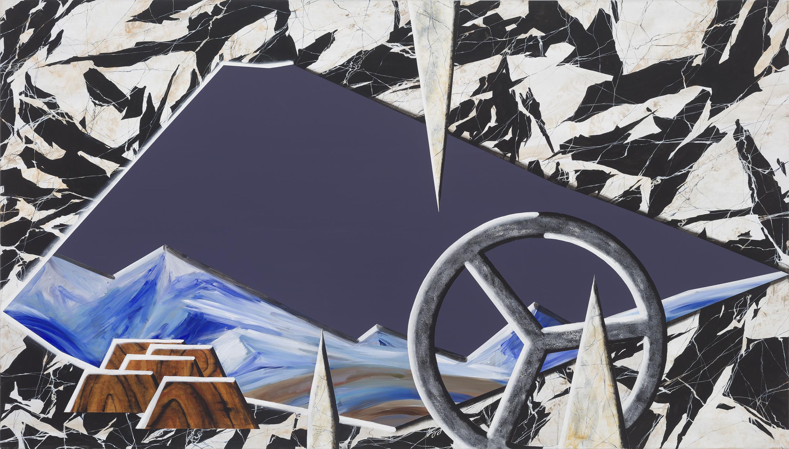 Cave Paintings – III (Glacier)