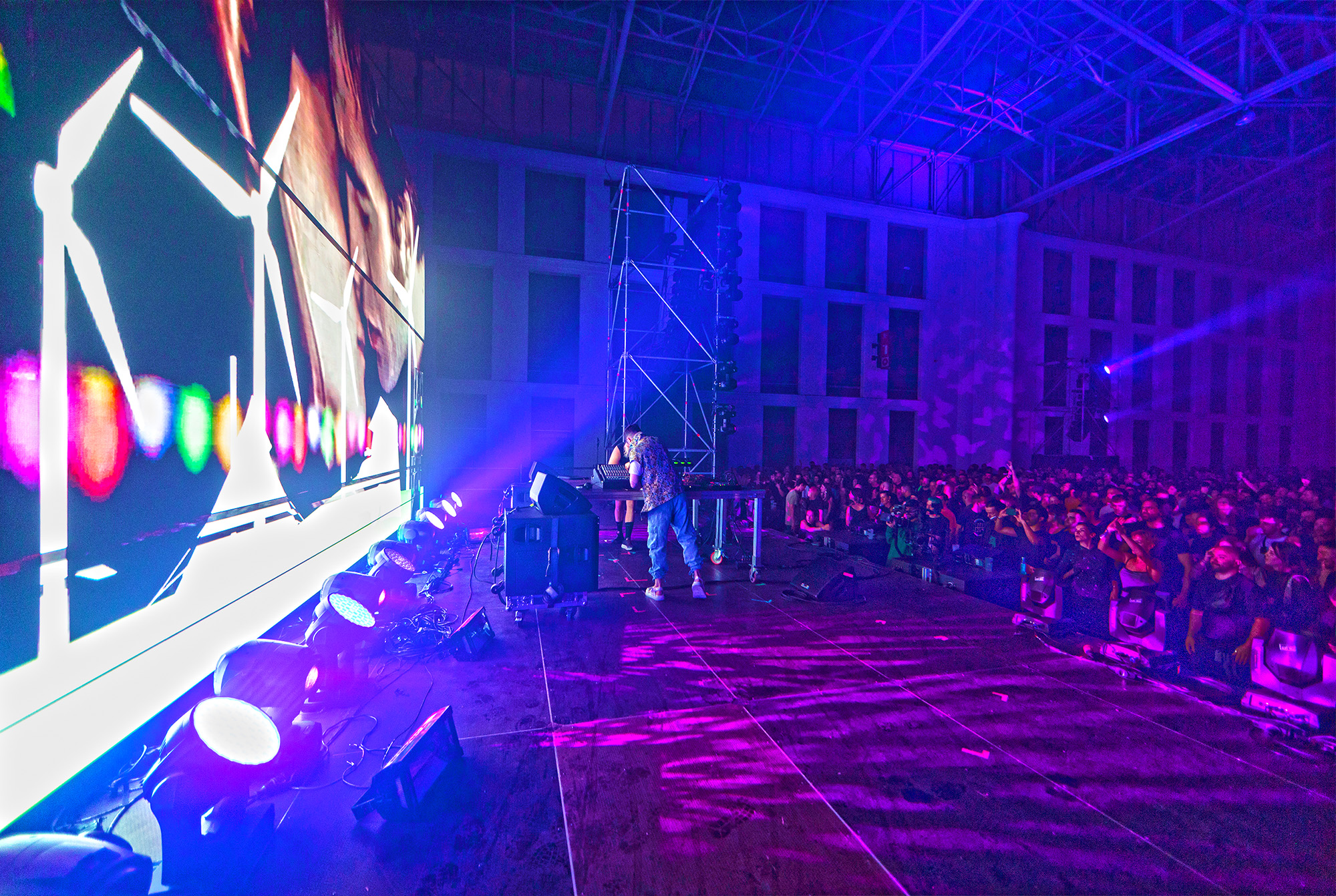 audiovisual live show, Mira Festival, Blawan, Bernhard Holaschke