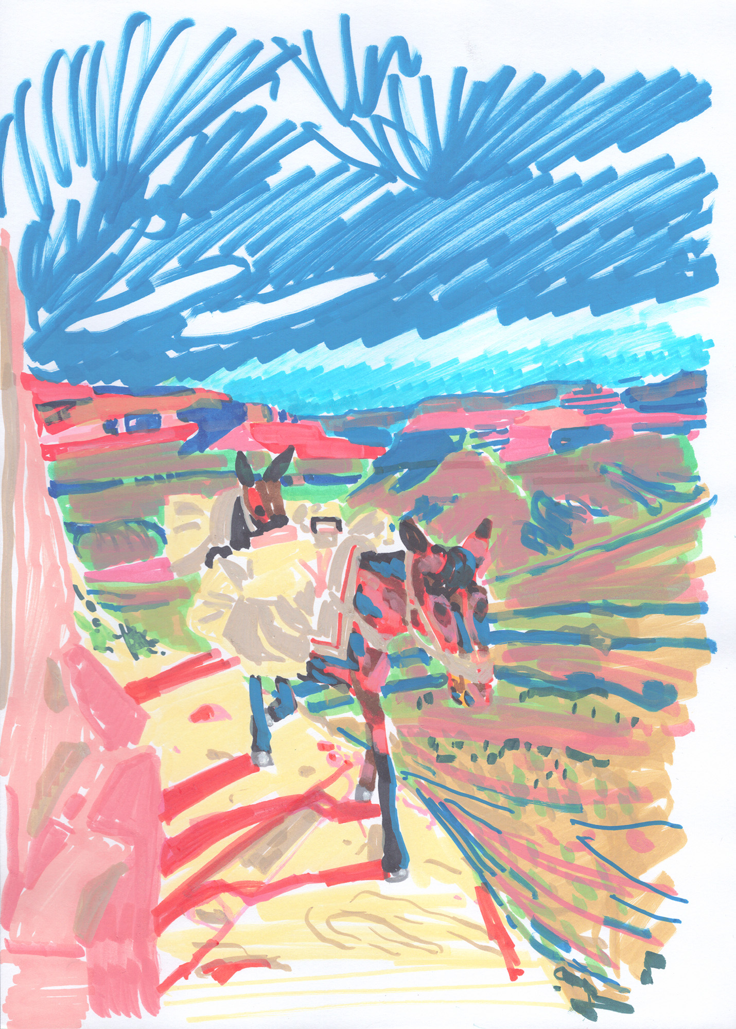 Bernhard Holaschke, drawing