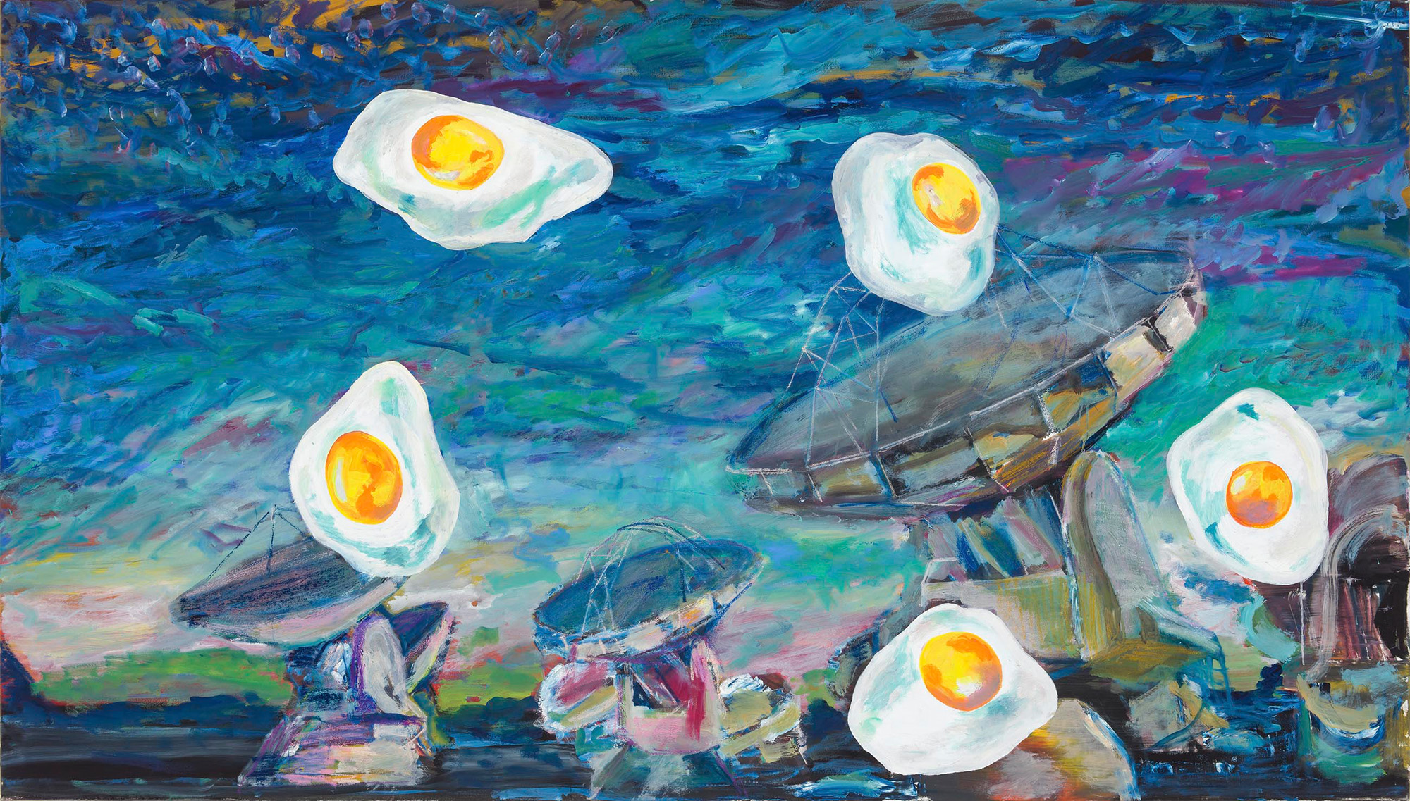 Bernhard Holaschke, painting