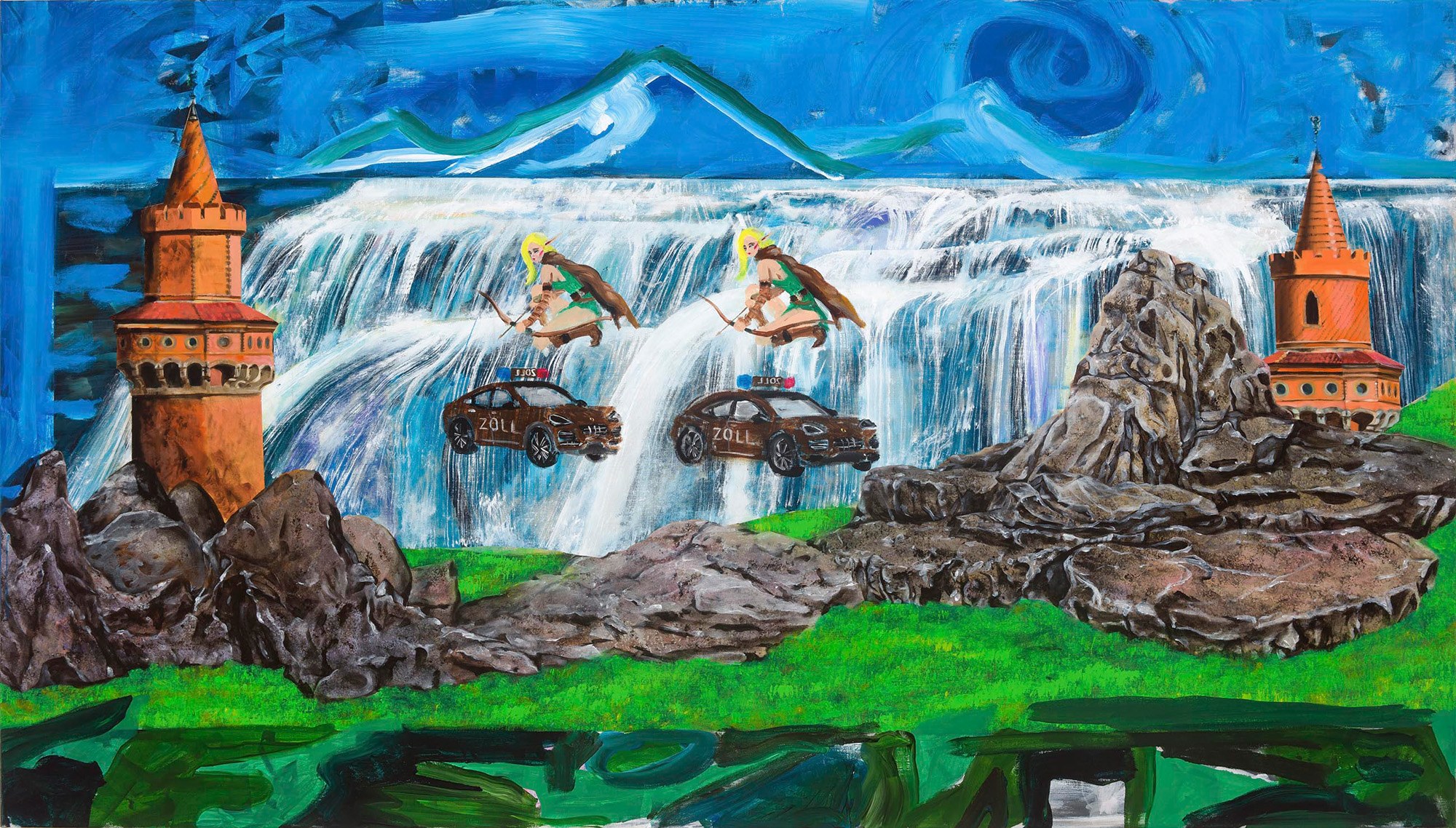 Bernhard Holaschke, painting